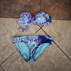 Lilly Pulitzer Size 4 (Top) and 2 (Bottom) Bikini